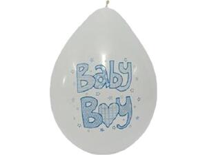 Μπαλόνια Baby boy 10x21cm συσκευασία 8 τεμαχίων